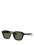Ray-Ban square sunglasses black polarised lenses (British brand)