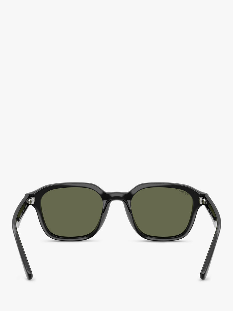 Ray-Ban square sunglasses black polarised lenses (British brand)