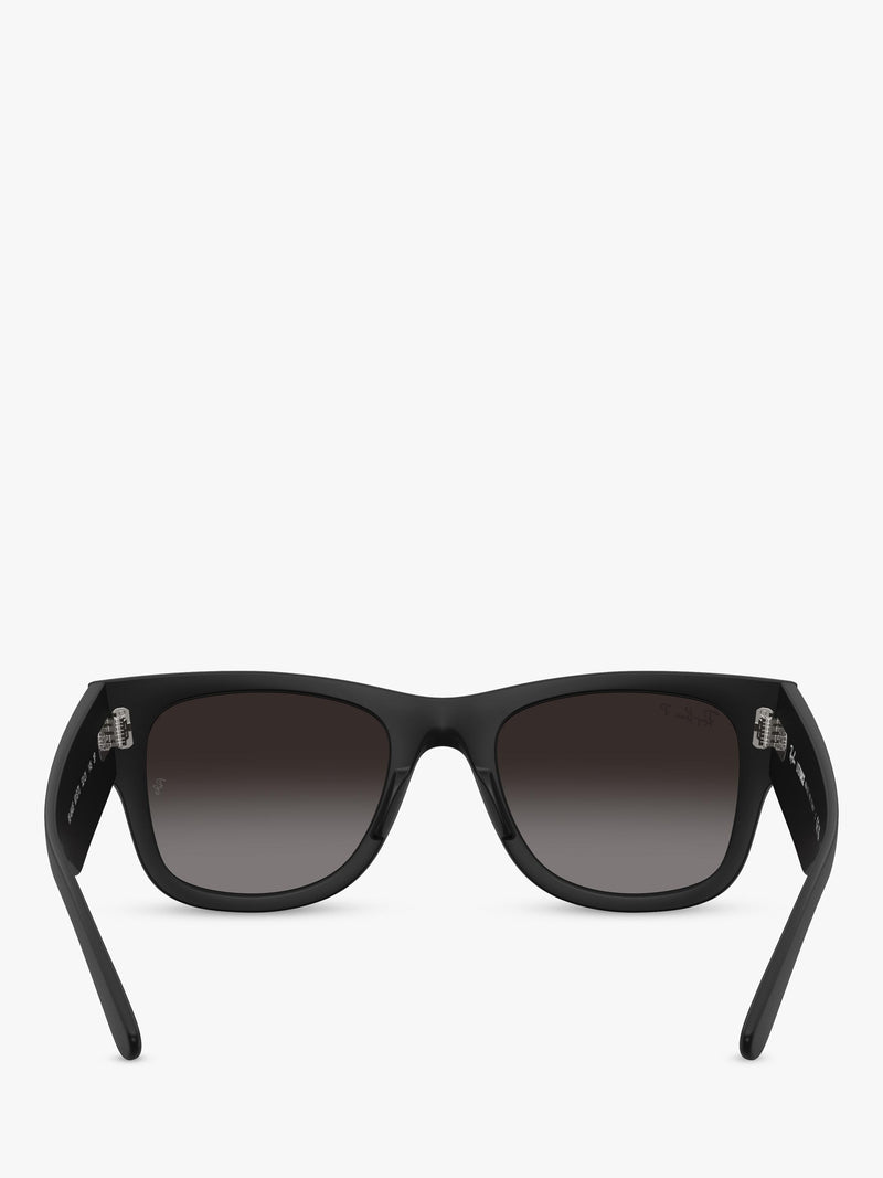 Ray-Ban RB4840S square polarised sunglasses black gradient (British brand)