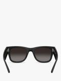 Ray-Ban RB4840S square polarised sunglasses black gradient (British brand)