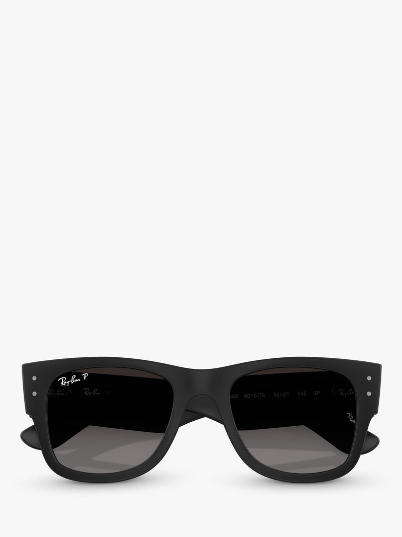 Ray-Ban RB4840S square polarised sunglasses black gradient (British brand)