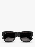 Ray-Ban RB4840S square polarised sunglasses black gradient (British brand)