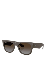 John Lewis Ray-Ban RB4840 Square Sunglasses, Brown- Buy online at McGrocer