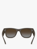 Ray-Ban square sunglasses in brown, UK version