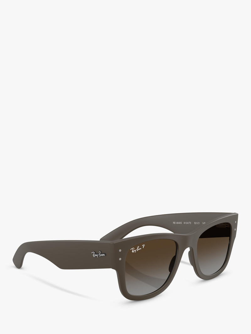 Ray-Ban square sunglasses in brown, UK version