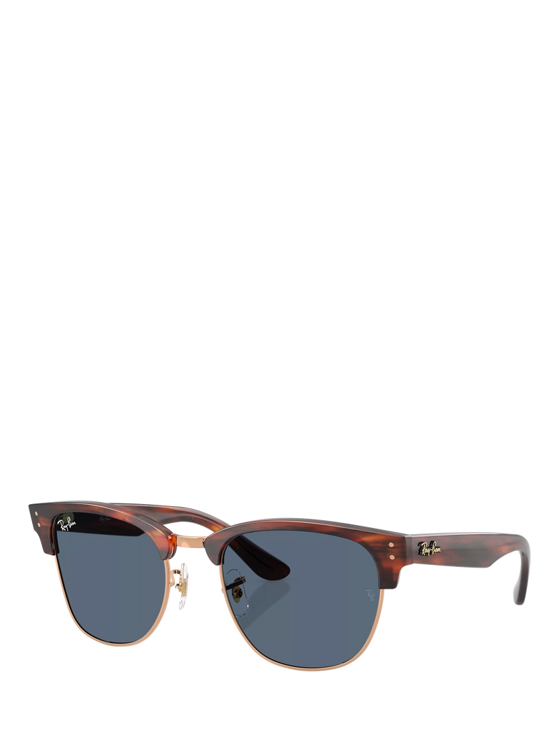 Ray-Ban square sunglasses in gold and brown - British product