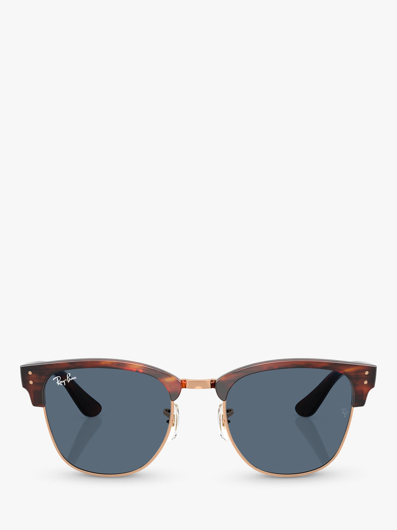 Ray-Ban square sunglasses in gold and brown - British product