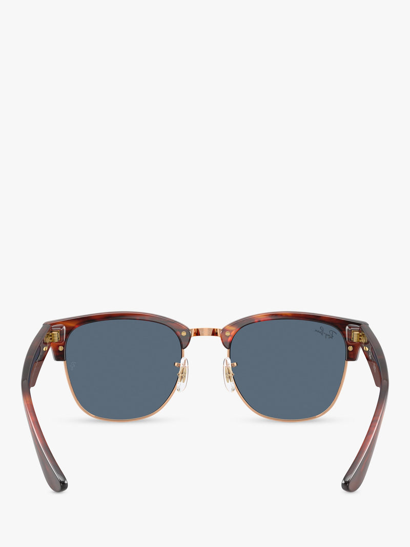 Ray-Ban square sunglasses in gold and brown - British product