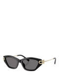 Tiffany & Co women's cat's eye sunglasses black grey - British product