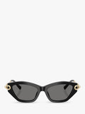 Tiffany & Co women's cat's eye sunglasses black grey - British product
