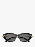 Tiffany & Co women's cat's eye sunglasses black grey - British product