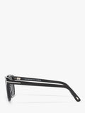 TOM FORD square sunglasses black frame grey lenses, imported from the UK
