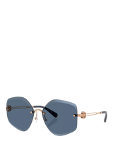 John Lewis Tory Burch TY6111 Women's Irregular Sunglasses- Buy online at McGrocer