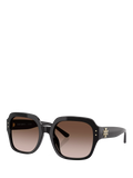 Tory Burch square sunglasses black 56mm, UK version