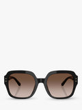 Tory Burch square sunglasses black 56mm, UK version