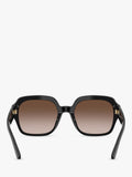 Tory Burch square sunglasses black 56mm, UK version