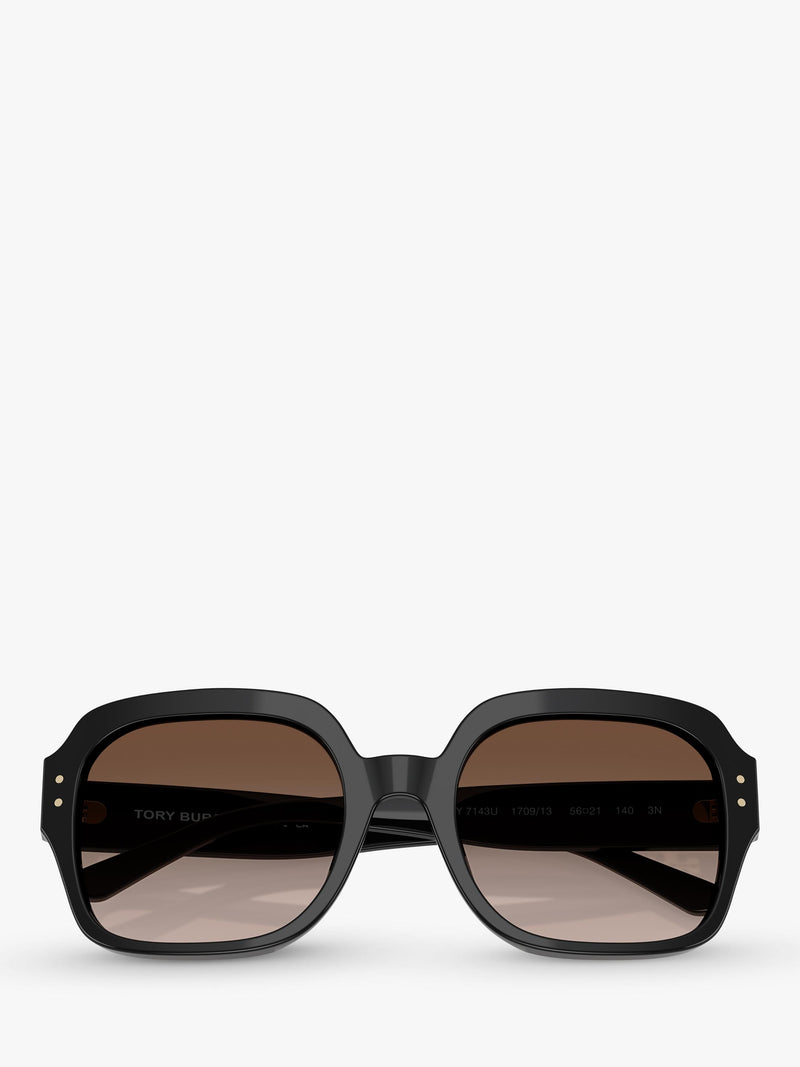 Tory Burch square sunglasses black 56mm, UK version