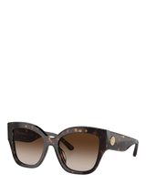 John Lewis Tory Burch Women's Butterfly Sunglasses Havana- Buy online at McGrocer