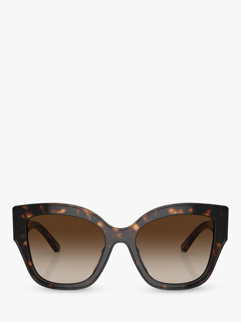 Tory Burch women's butterfly sunglasses in Havana (British brand)