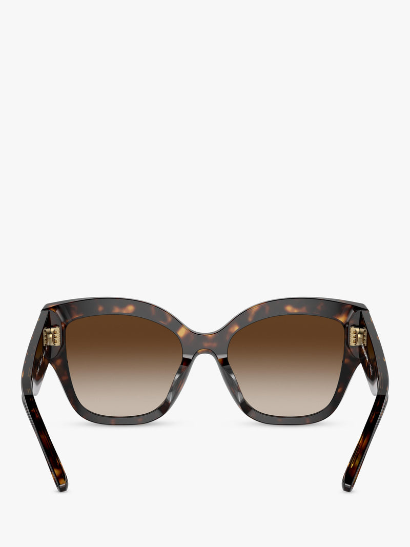 Tory Burch women's butterfly sunglasses in Havana (British brand)