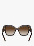Tory Burch women's butterfly sunglasses in Havana (British brand)
