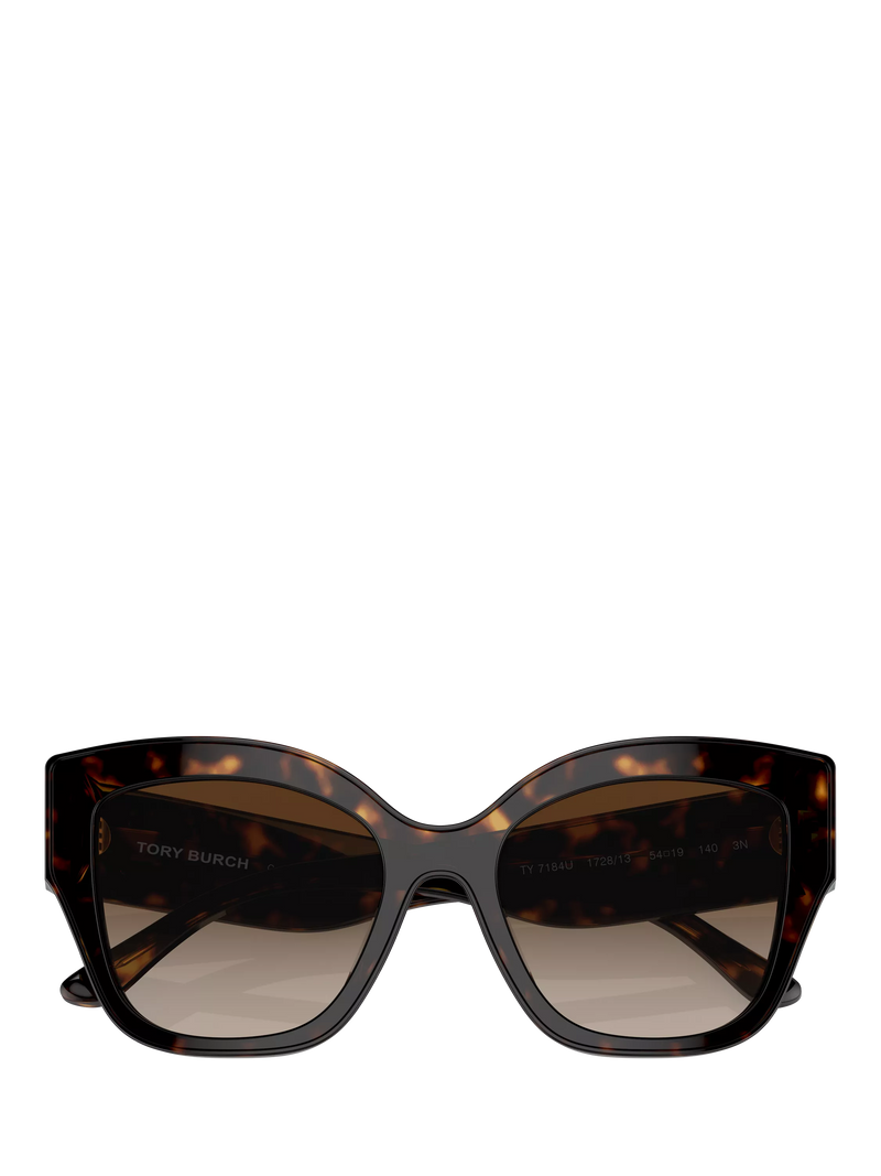 Tory Burch women's butterfly sunglasses in Havana (British brand)