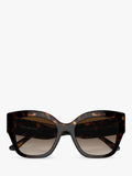 Tory Burch women's butterfly sunglasses in Havana (British brand)