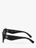 Tory Burch cat eye sunglasses black 52mm - British product