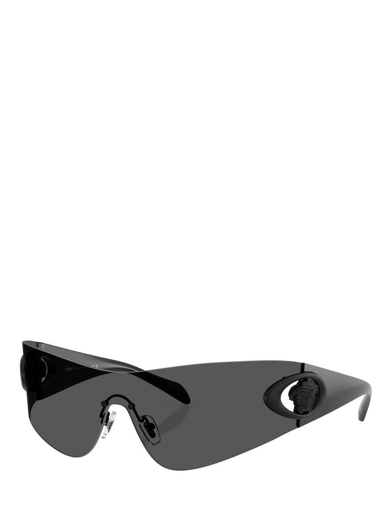 Versace Eclipse Wrap sunglasses dark grey 42mm - British product