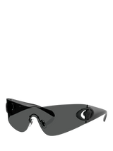 John Lewis Versace VE2280 Men's Eclipse Wrap Sunglasses Dark Grey- Buy online at McGrocer