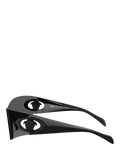Versace Eclipse Wrap sunglasses dark grey 42mm - British product