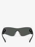 Versace Eclipse Wrap sunglasses dark grey 42mm - British product