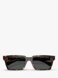 Versace VE4490U men's rectangular sunglasses Havana Grey (British brand)