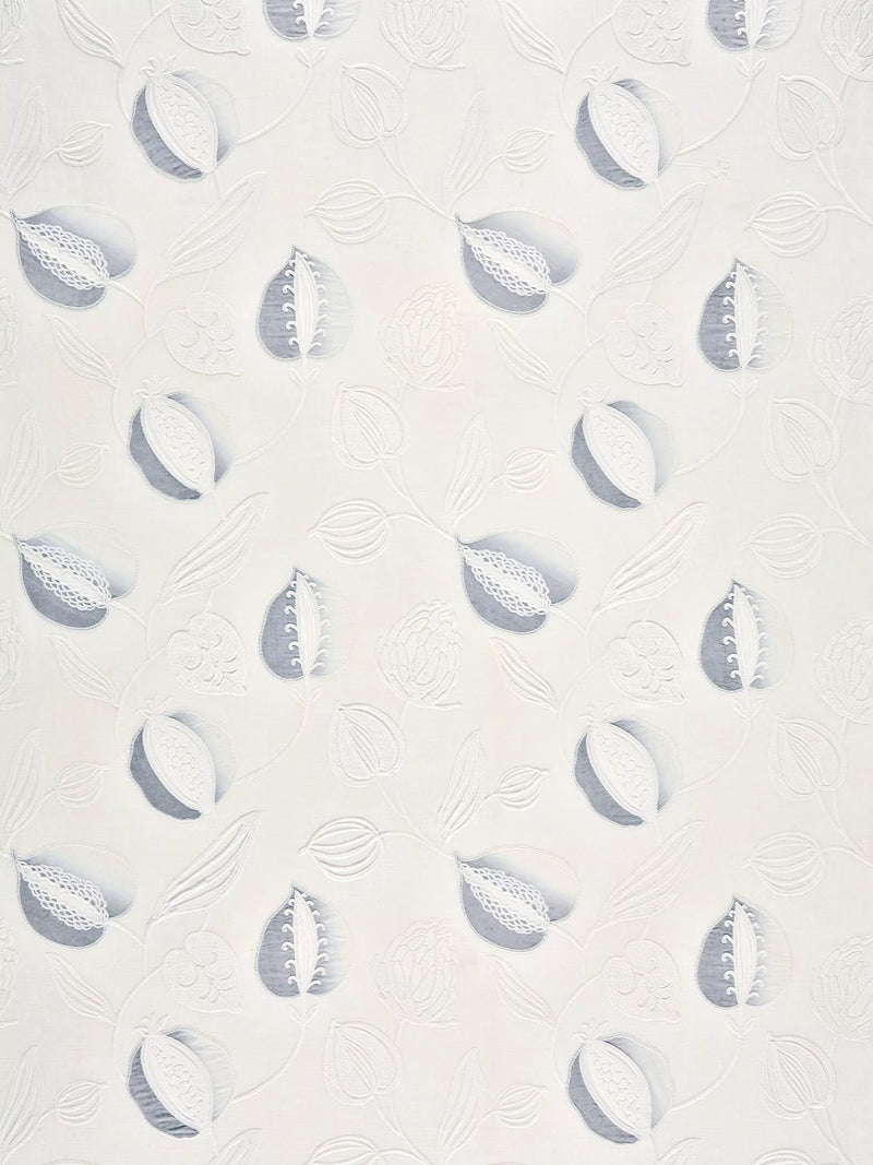 Harlequin Abella furnishing fabric in powder blue (British brand)