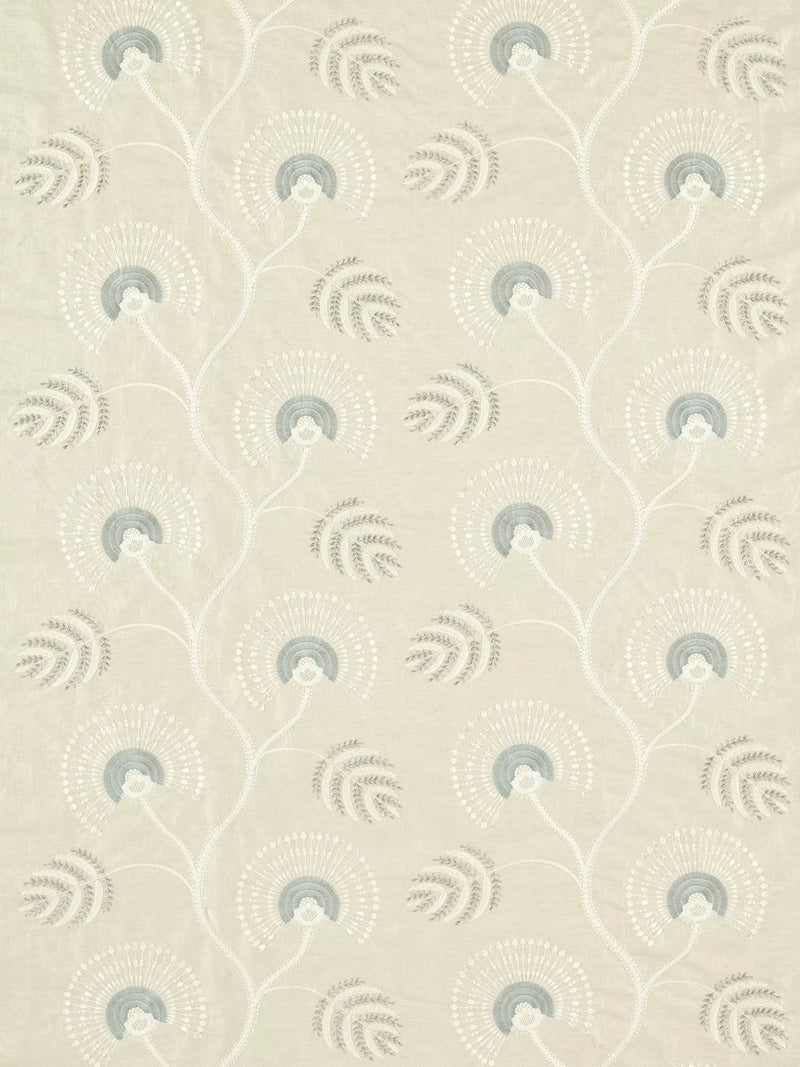Harlequin furnishing fabric seaglass/pearl, imported from the UK