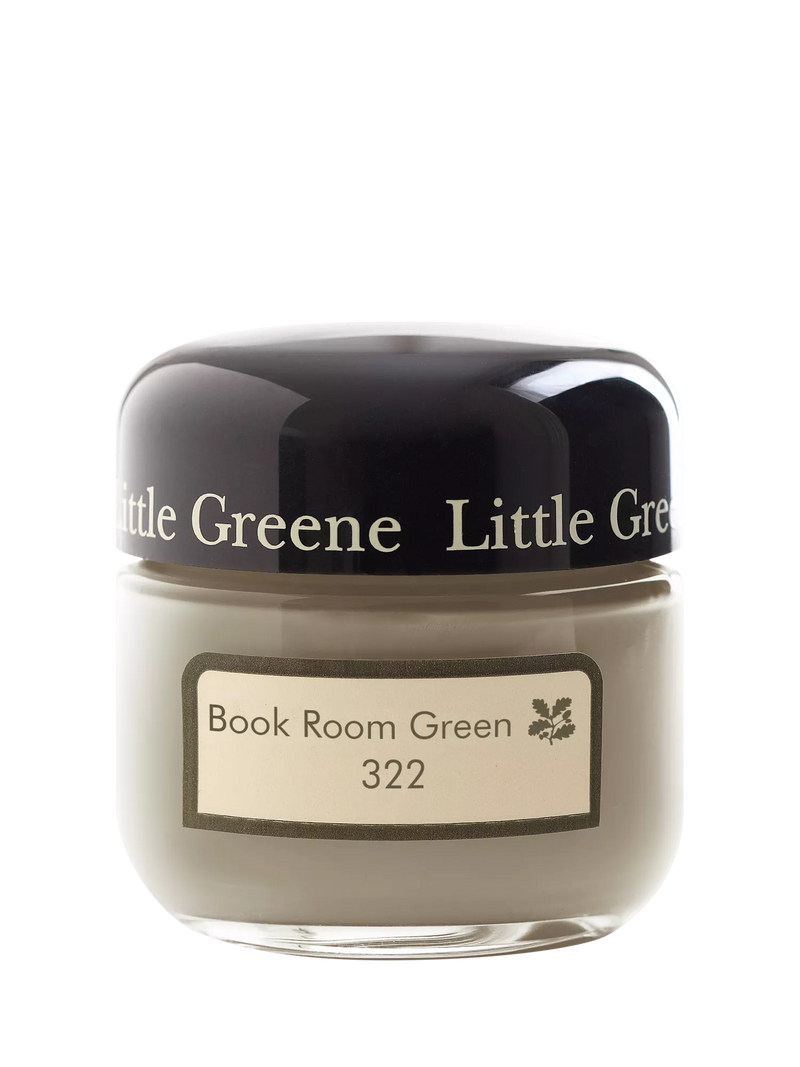 Little Greene paint tester pot Absolute Matt Emulsion Greens, UK version