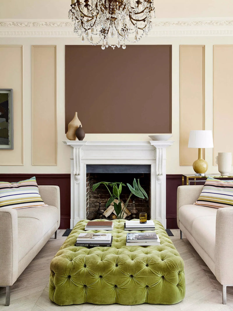 The Little Greene Paint Company Absolute Matt Emulsion Interior Wall and Ceiling Paint, Mid Stone Neutrals, 2500ml