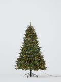 Cashmere Pre Lit Artificial Christmas Tree with White Lights