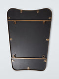 John Lewis wall mirror curved antique brass frame 70x50cm, UK version