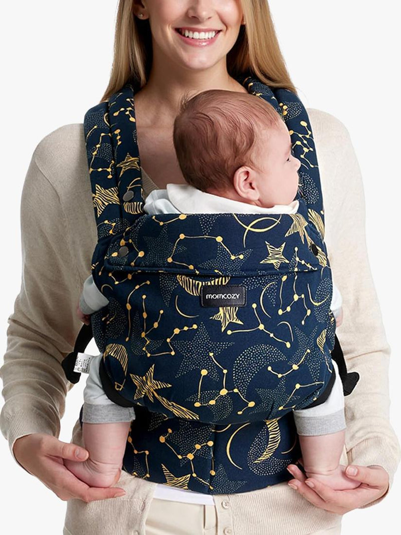 Momcozy Ergonomic Baby Carrier Starry Night, imported from the UK