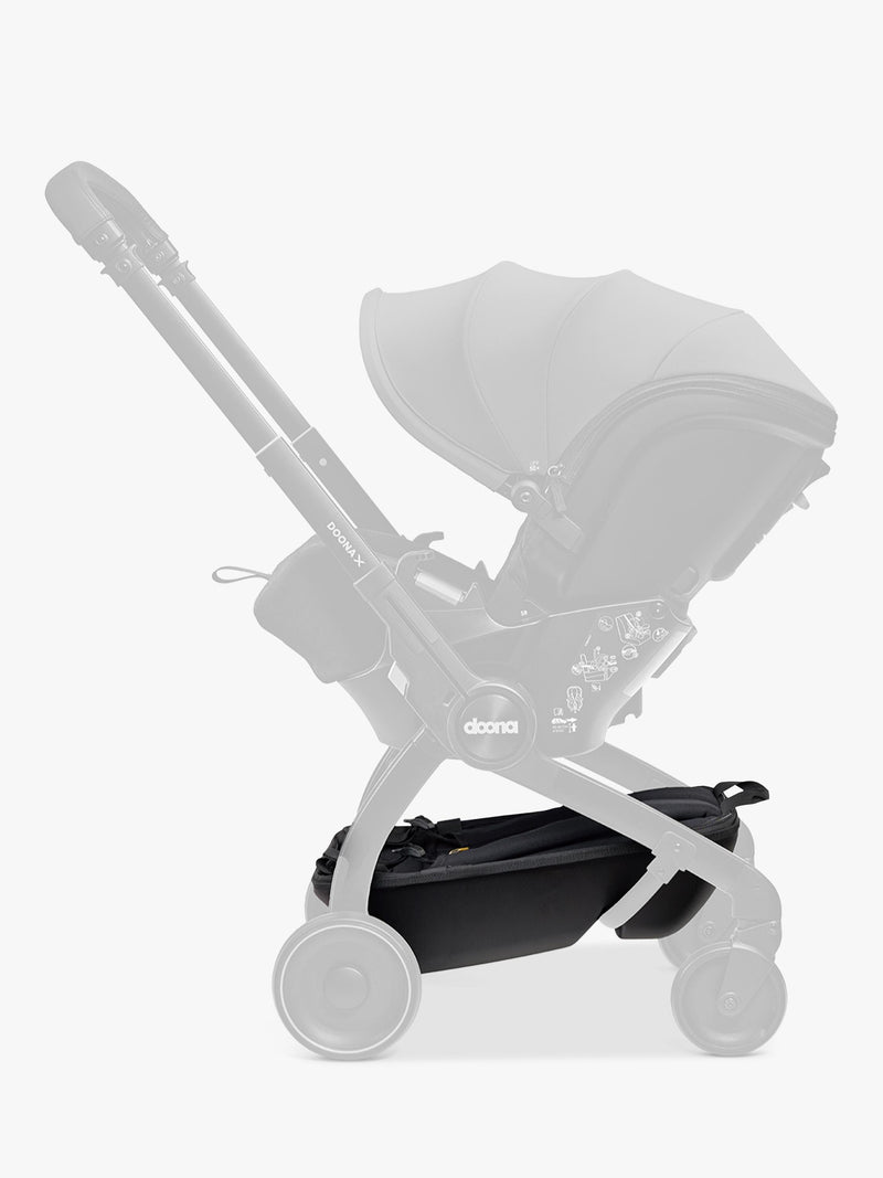 Doona X Pack & Go Basket black stroller backpack, imported from the UK