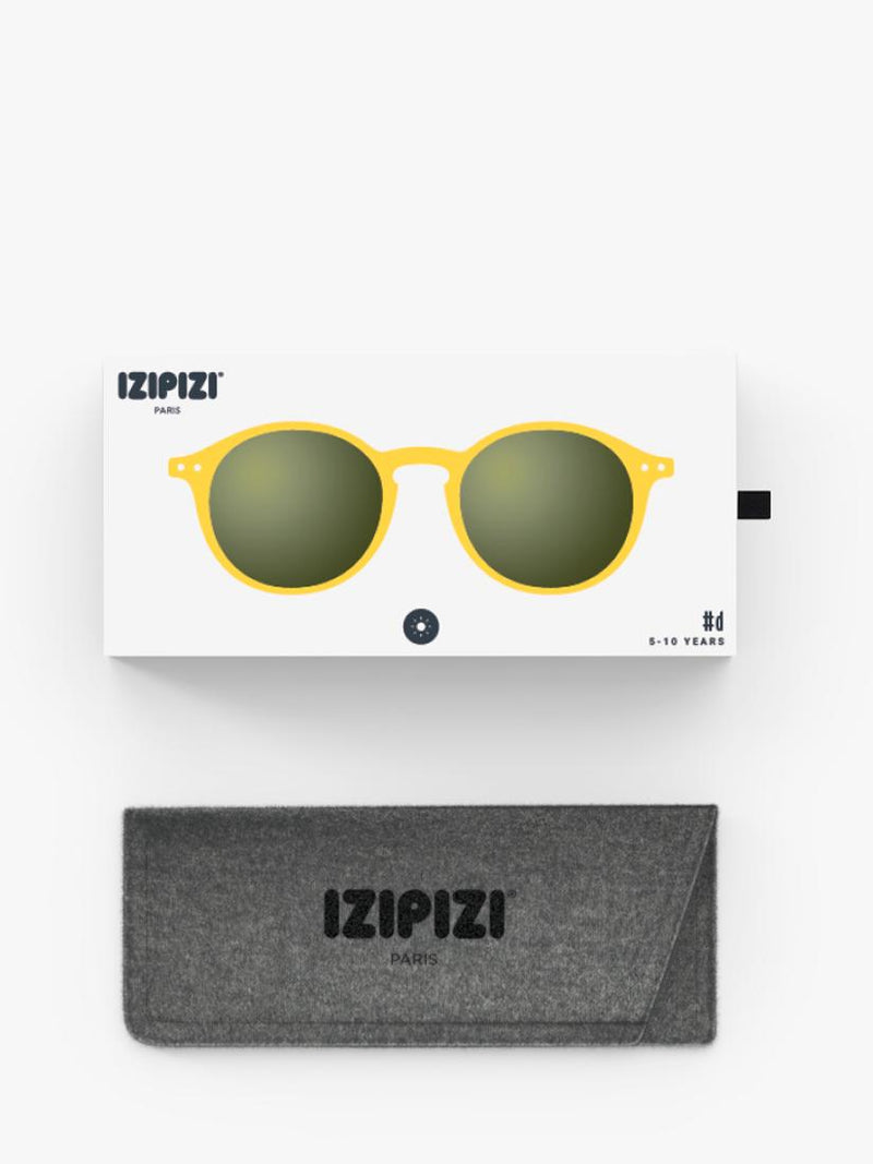 IZIPIZI junior round sunglasses yellow 5-10 years, UK version