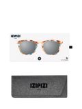 IZIPIZI junior square sunglasses blue/multi for ages 5-10, imported from the UK