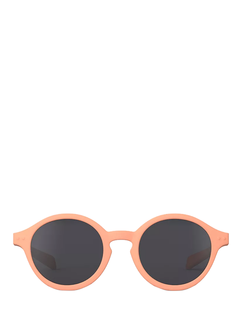 IZIPIZI kids' polarised round sunglasses orange frame for ages 3-5 years, UK version