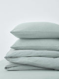 John Lewis cotton jersey duvet cover set with fitted sheet single - British product