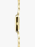 Sekonda women's guilloche dial watch gold bracelet 22mm case, imported from the UK