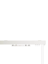 John Lewis Speedy Products Corded Contour Curtain Track, White, 150cm- Buy online at McGrocer