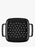 Le Creuset square BBQ grilling basket 30cm, imported from the UK