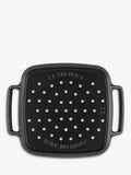 Le Creuset square BBQ grilling basket 30cm, imported from the UK