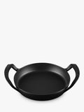Le Creuset outdoor cast iron skillet Satin Black 25cm, imported from the UK